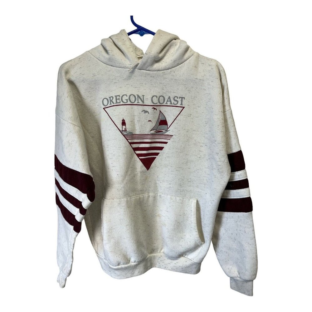 VTG 90’s Oregon Coast Sweatshirt Hoodie Mens Large L